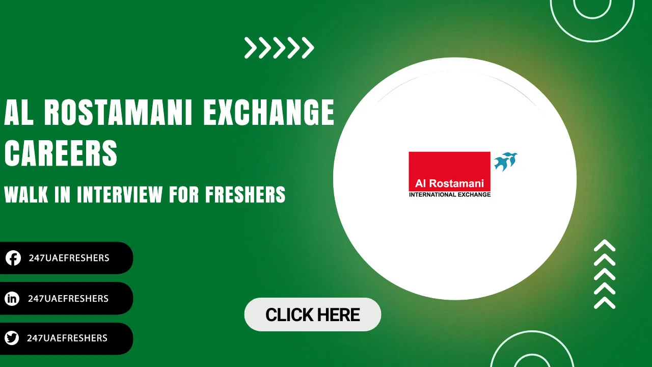 Al Rostamani Exchange Careers
