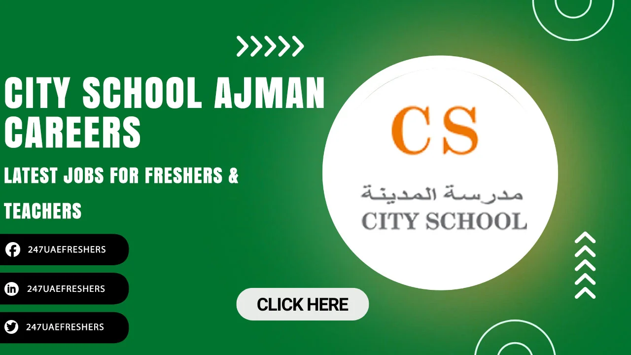 City School Ajman Careers