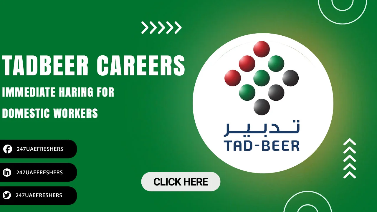 Tadbeer Careers Tadbeer Careers